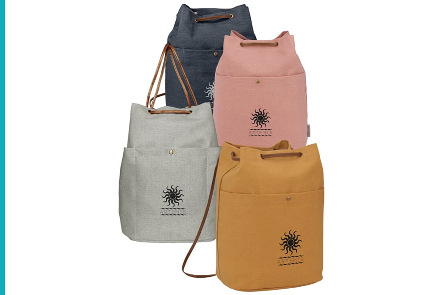 Cotton Canvas Convertible Totes