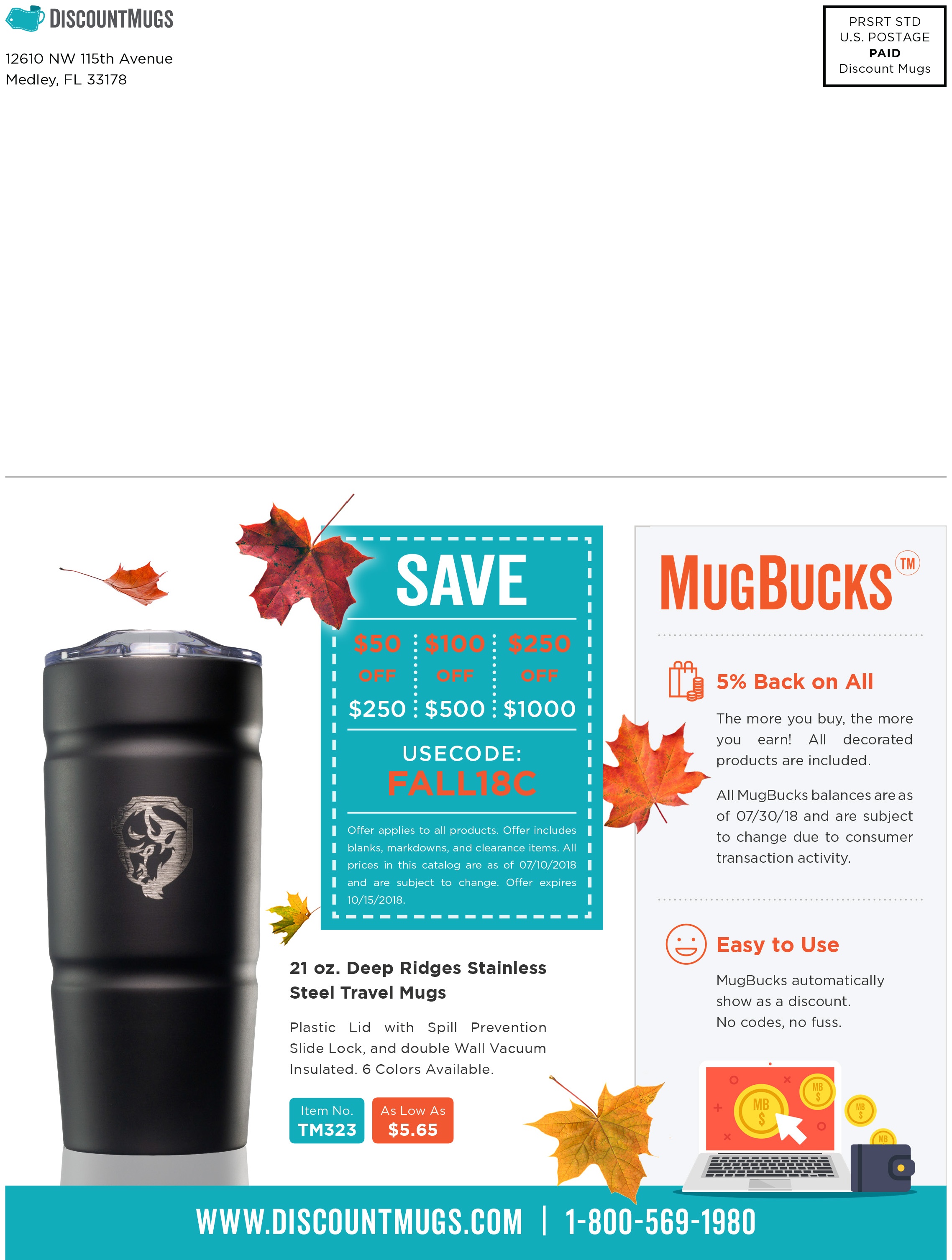 Discount Mugs Fall Catalog