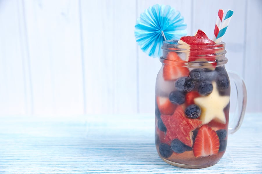 4th of july mason jar idea