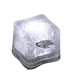 glowing ice cubes