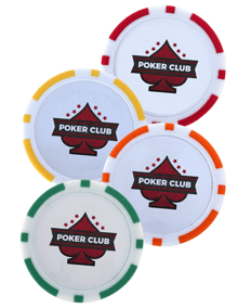 ABS Plastic Poker Chip Ball Markers